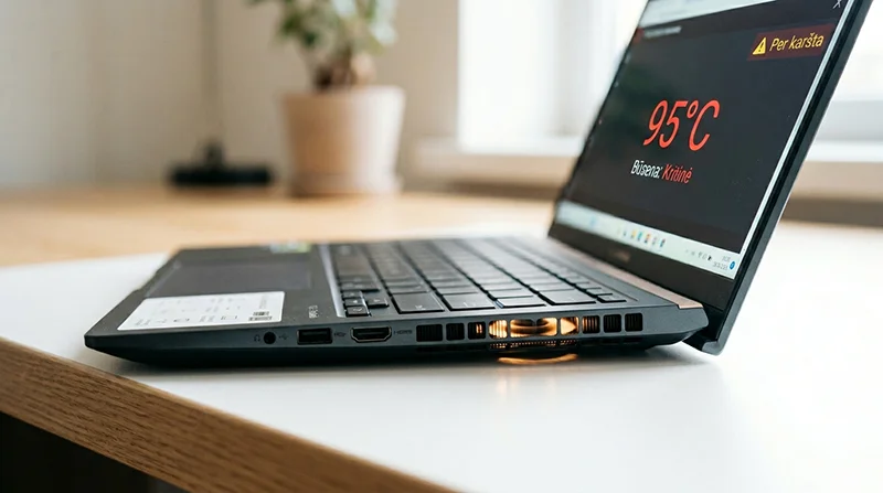 Kada Sunerimti Del Kompiuterio Temperaturos Aiškūs Signalai Kad Laptopo Aušinimas Nebedirba Kaip Turi