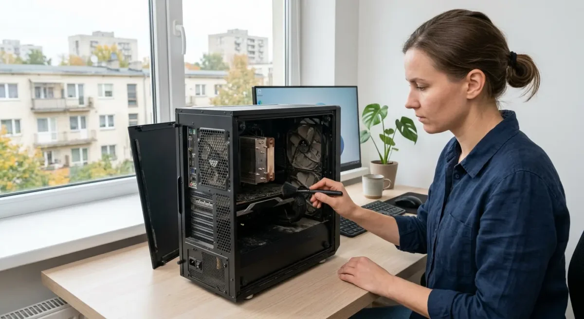 Ar galima pačiam išvalyti kompiuterį nuo dulkių