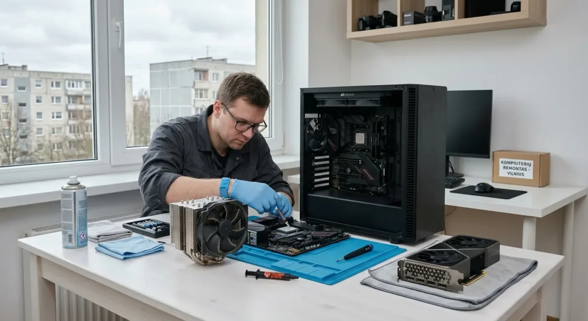 Kada verta daryti valymą ir keisti termopastą