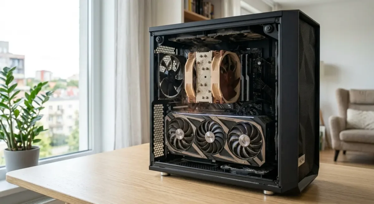 Kas tuo metu vyksta kompiuterio viduje