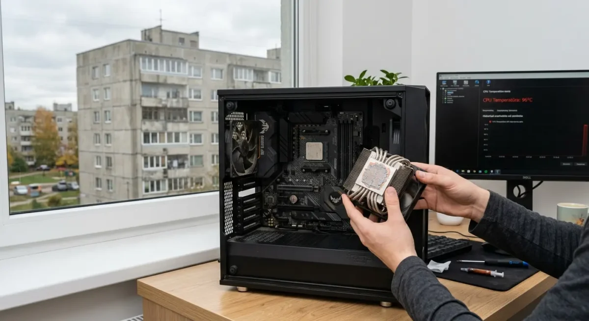 Kas vyksta, kai termopasta pasensta