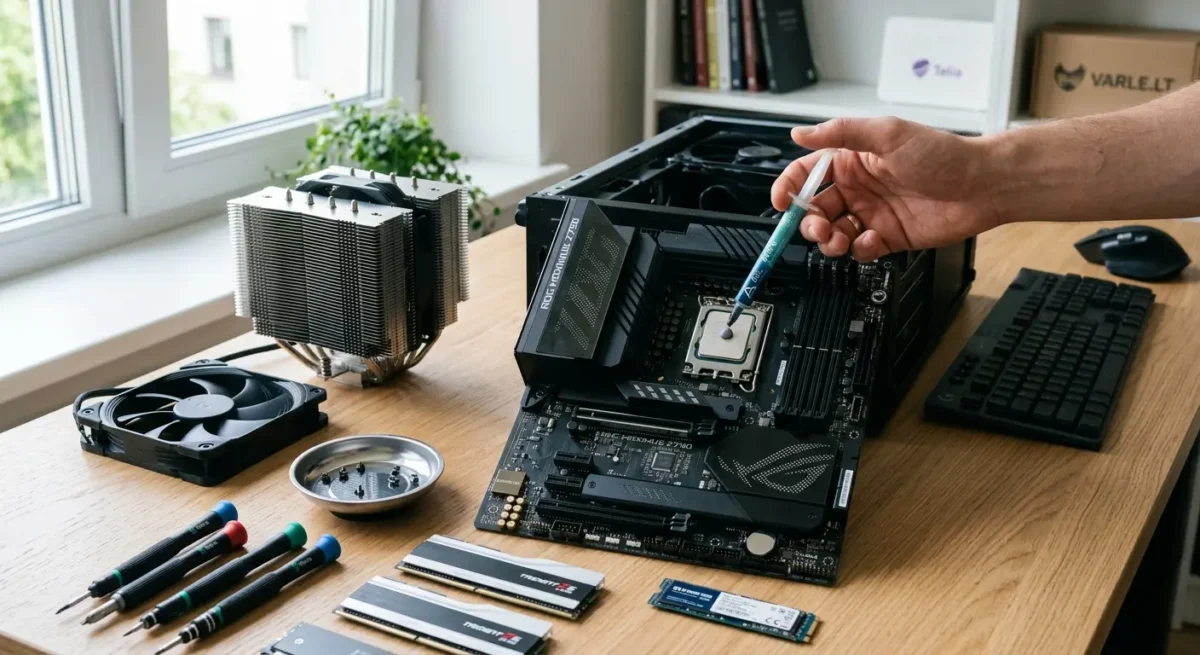 Kas yra termopasta ir kam ji reikalinga