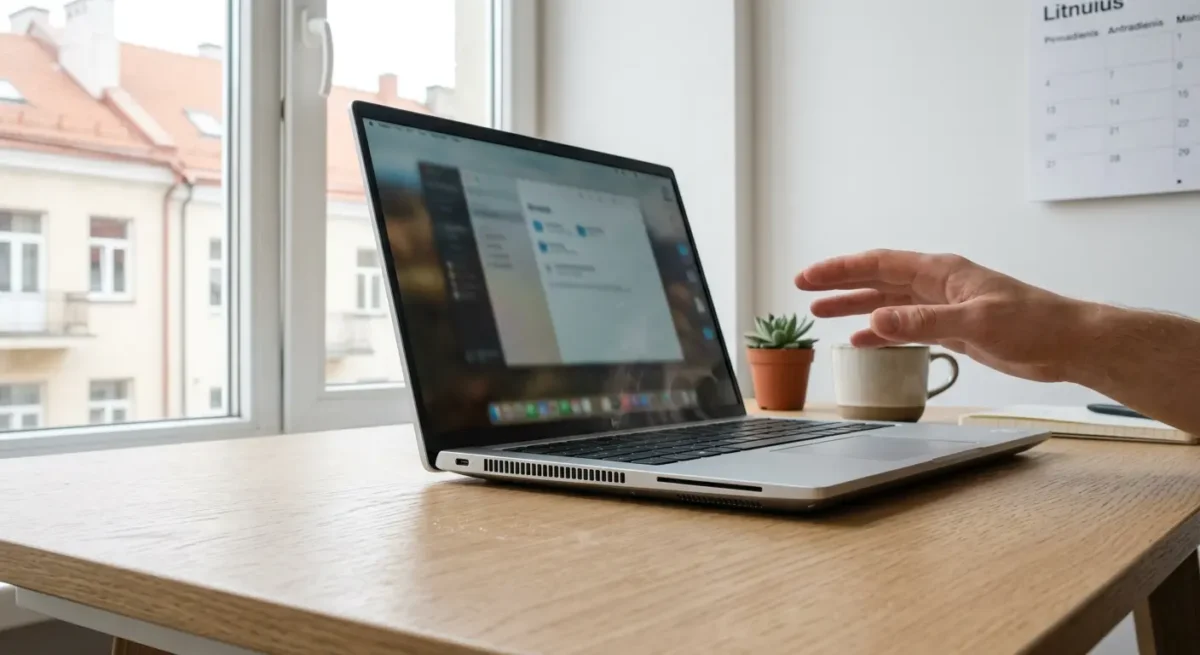 Kodėl nešiojamas kompiuteris labai karštas apačioje