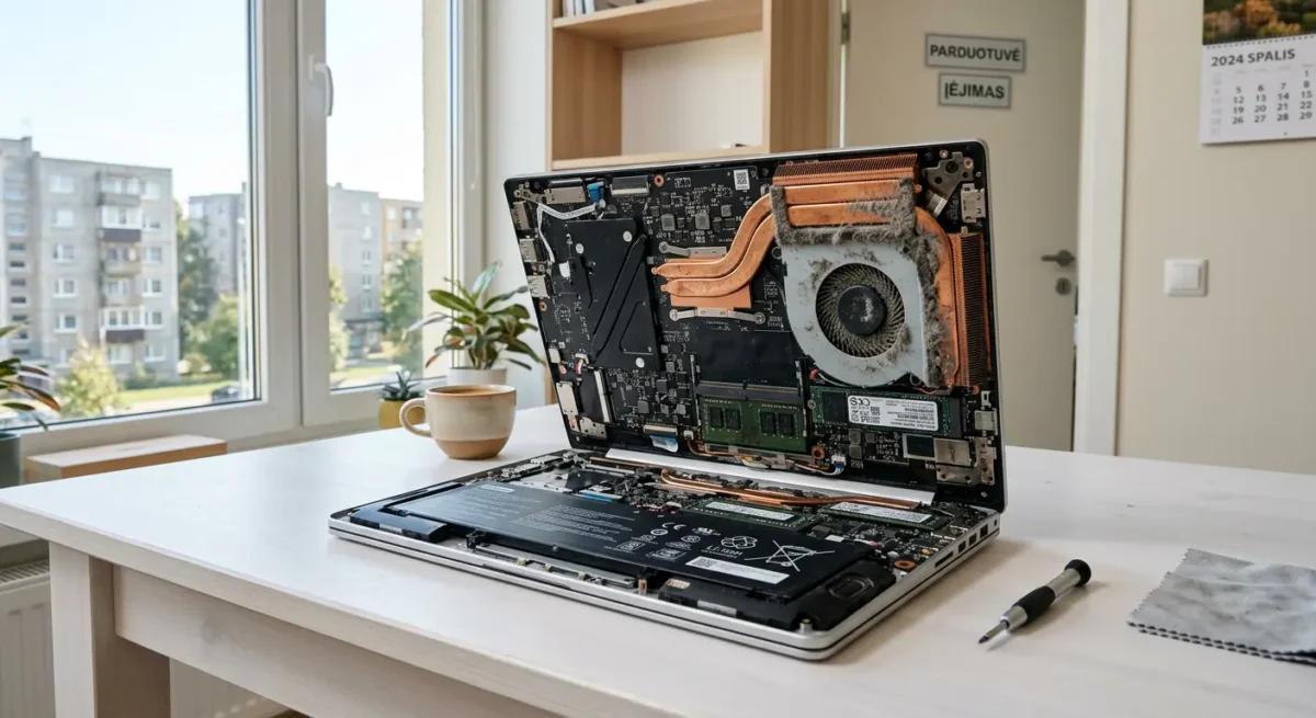 Kodėl nešiojami kompiuteriai nuo to kenčia labiau