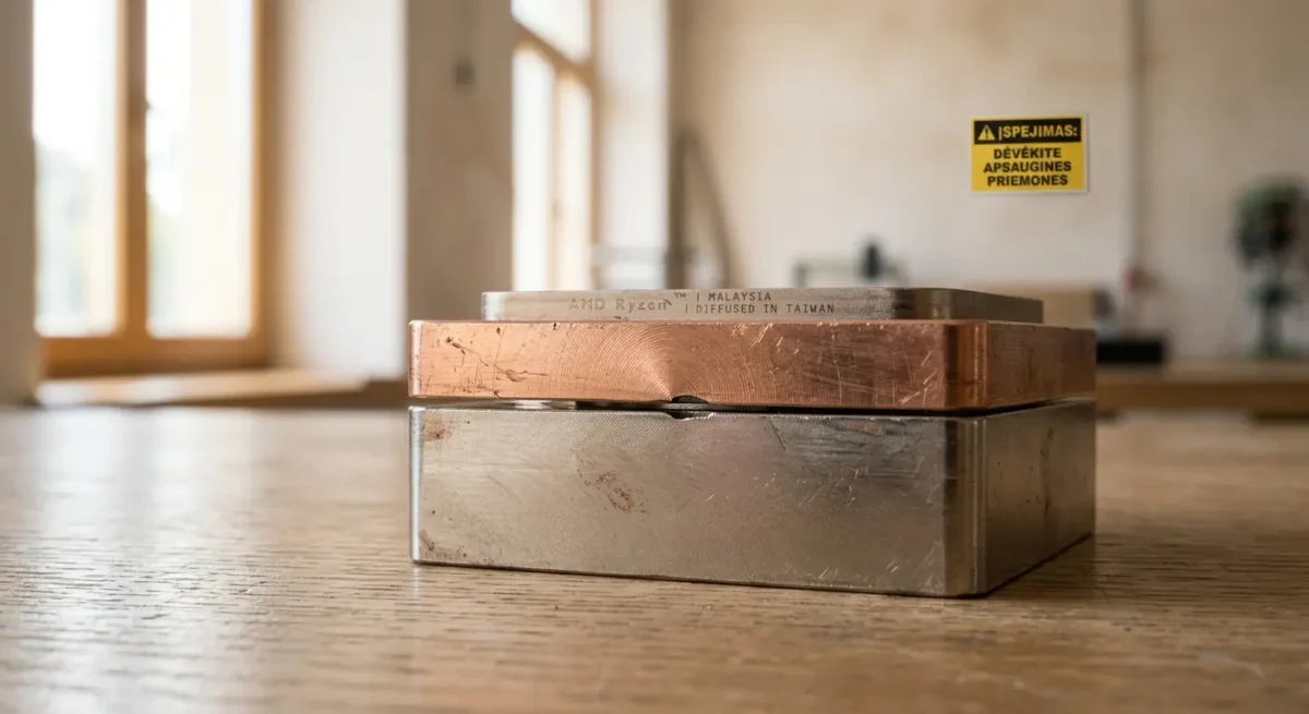 Kodėl neužtenka tiesiog prispausti metalą prie metalo