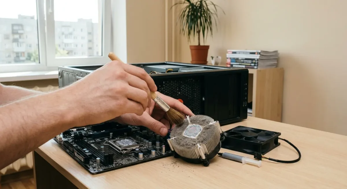 Kodėl termopastos keitimas dažniausiai daromas kartu su valymu